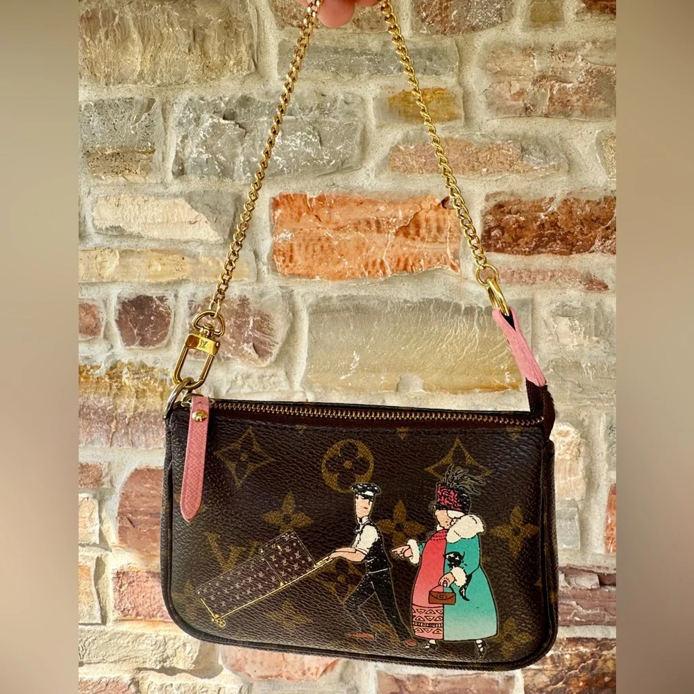 LOUIS VUITTON POCHETTE LIMITED EDITION - Picture 3 of 9